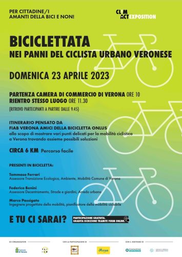 Locandina Biciclettata 23.04 Clim-Act Expo